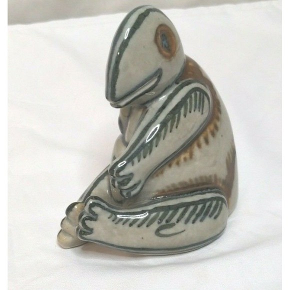 Sten Lykke Madsen Bing Grondahl B&G glazed Stoneware Denmark Danish 7045 figurin - Picture 7 of 12